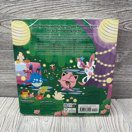 Pokemon Fairy Types Board Book