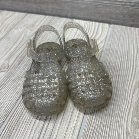 Glitter Jelly Sandals 6c