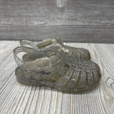 Glitter Jelly Sandals 6c