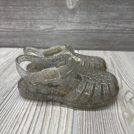 Glitter Jelly Sandals 6c