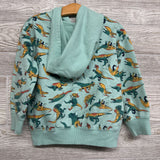 Terry Jacket Dinosaurs 4t