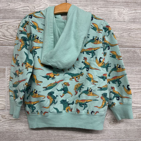 Terry Jacket Dinosaurs 4t
