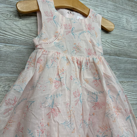 Sleeveless Dress Flowers 24M