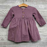 Ribbed LS Dress Buttons 18M