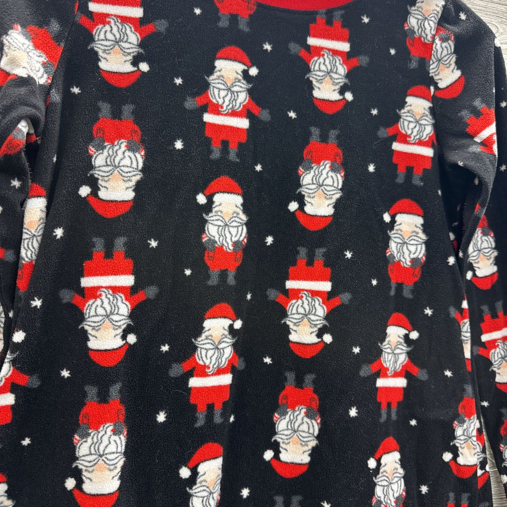 Fleece Pj Gown Santa 10-12