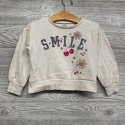 Crewneck Smile Cherries 3t
