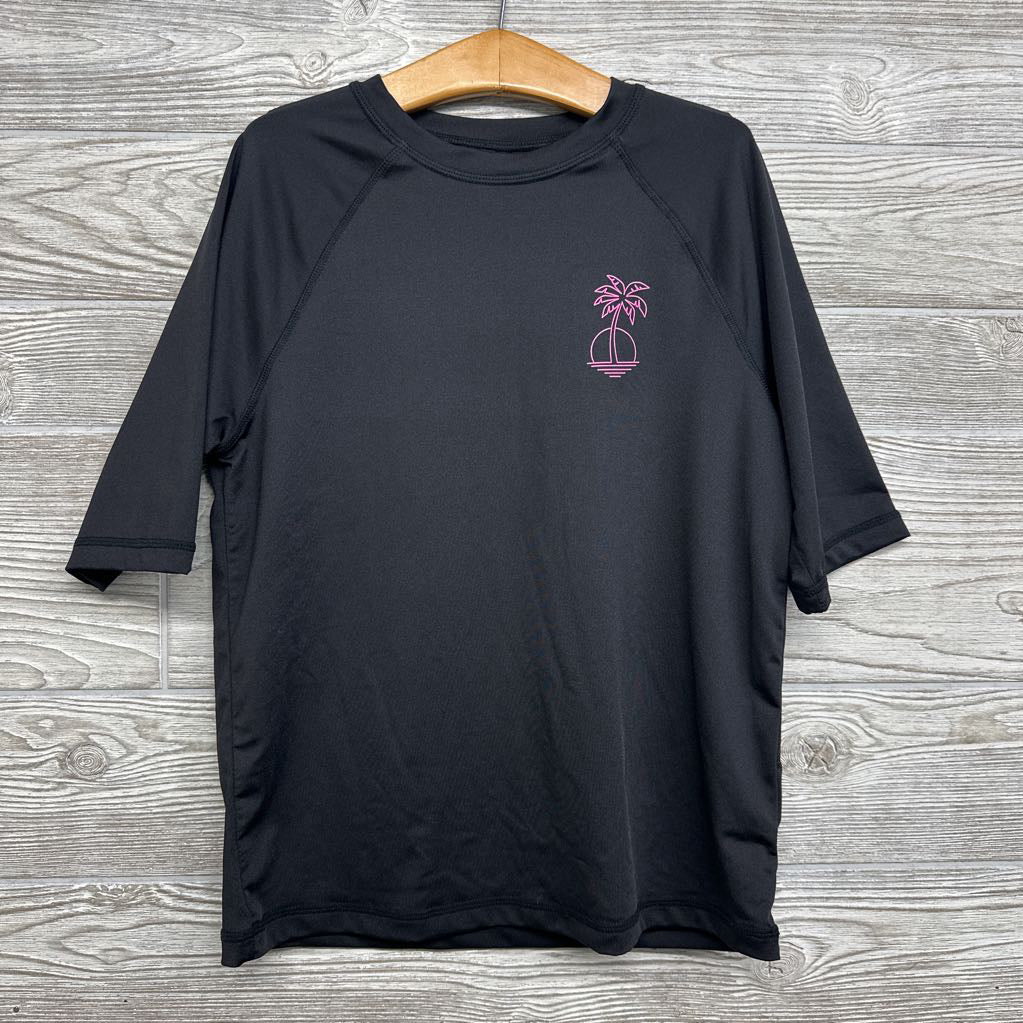 Swim Shirt Palm Tree10-12