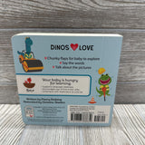 Dinos Love Diggers Board Book