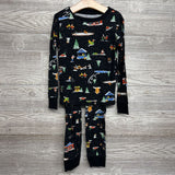 2 Pc LS PJs Dots Ice Skating 8