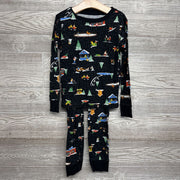 2 Pc LS PJs Dots Ice Skating 8