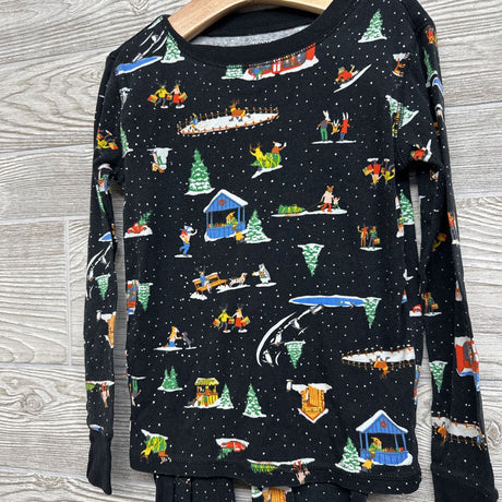 2 Pc LS PJs Dots Ice Skating 8