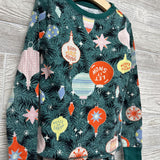 2 Pc LS PJs Let It Snow Peace Joy 8