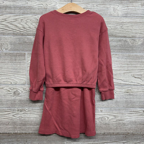 LS Waffle Knit Shirt & Pants 5T
