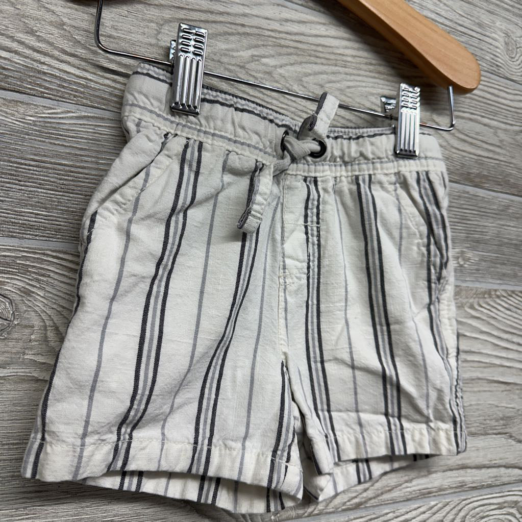 Pull On Drawstring Shorts Stripes 18M