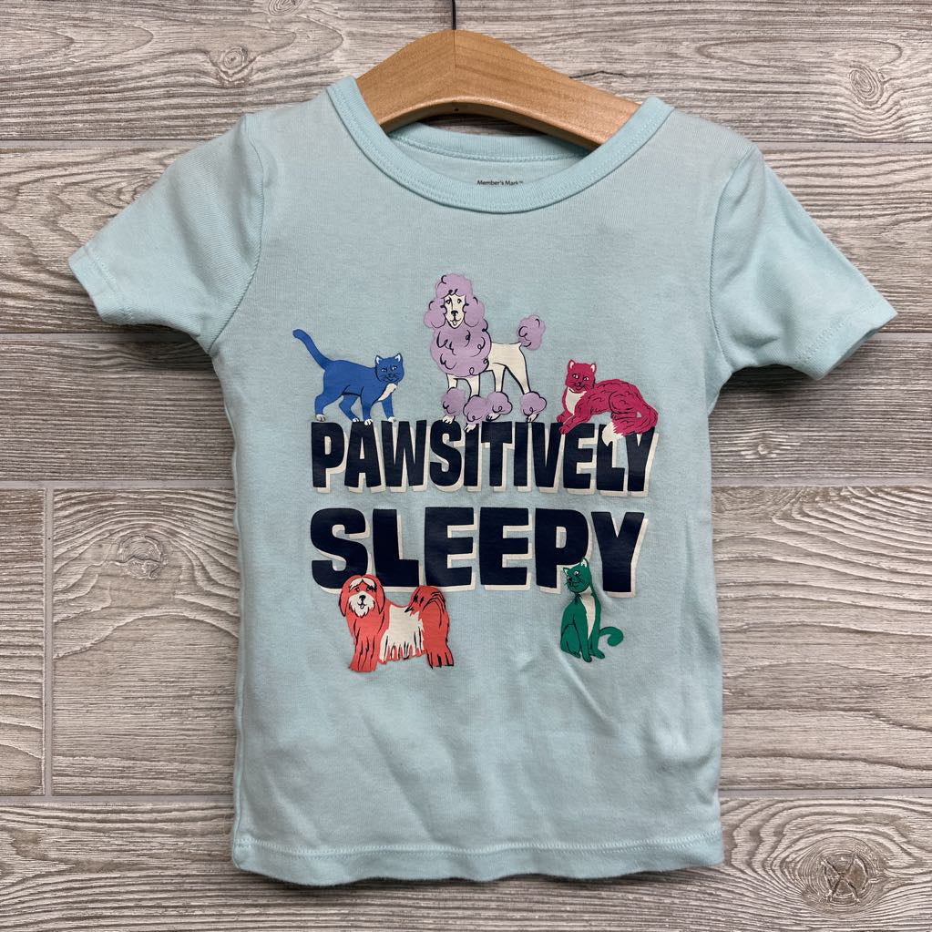 2 Pc PJs Pawsitively Sleepy Paws 4T