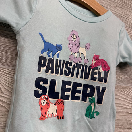 2 Pc PJs Pawsitively Sleepy Paws 4T