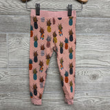 2 Pc LS Bamboo PJs Pineapples 18-24M *