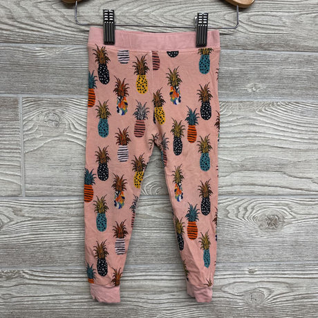 2 Pc LS Bamboo PJs Pineapples 18-24M *