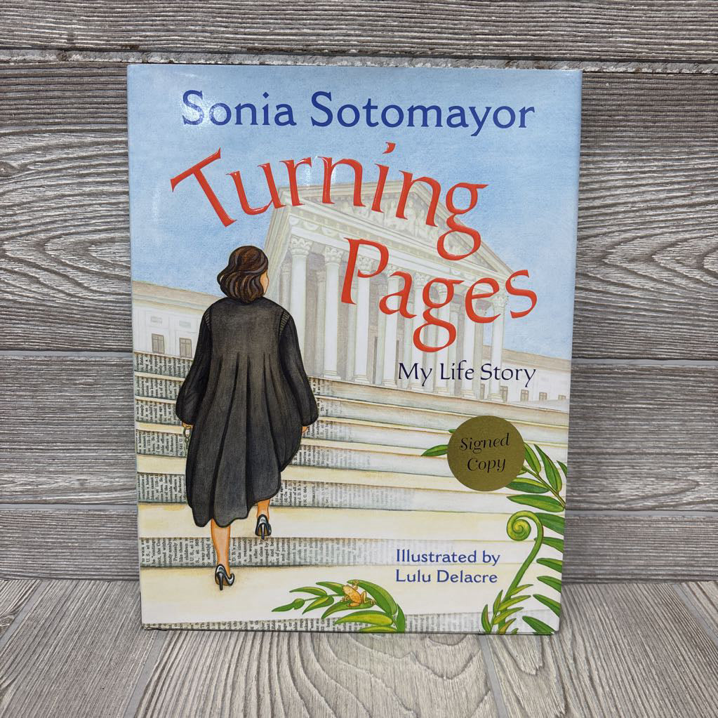 Turning Pages Hardcover Book