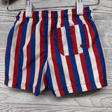 Drawstring Swim Trunks Stripes 6-9M