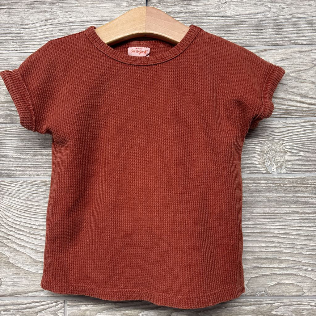 Waffle Knit Shirt & Drawstring Shorts 18M