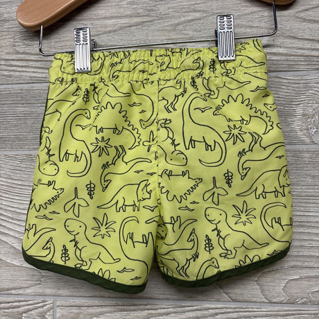 Drawstring Swim Trunks Dinosaurs 12M