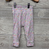 LS Bamboo Shirt & Pants Flowers 6M