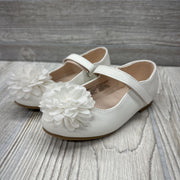 Velcro Flats Flower On Toe 8c