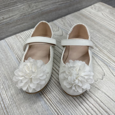 Velcro Flats Flower On Toe 8c