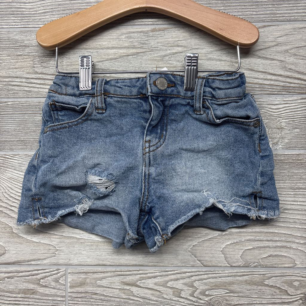 Distressed Denim Shorts 6-6X