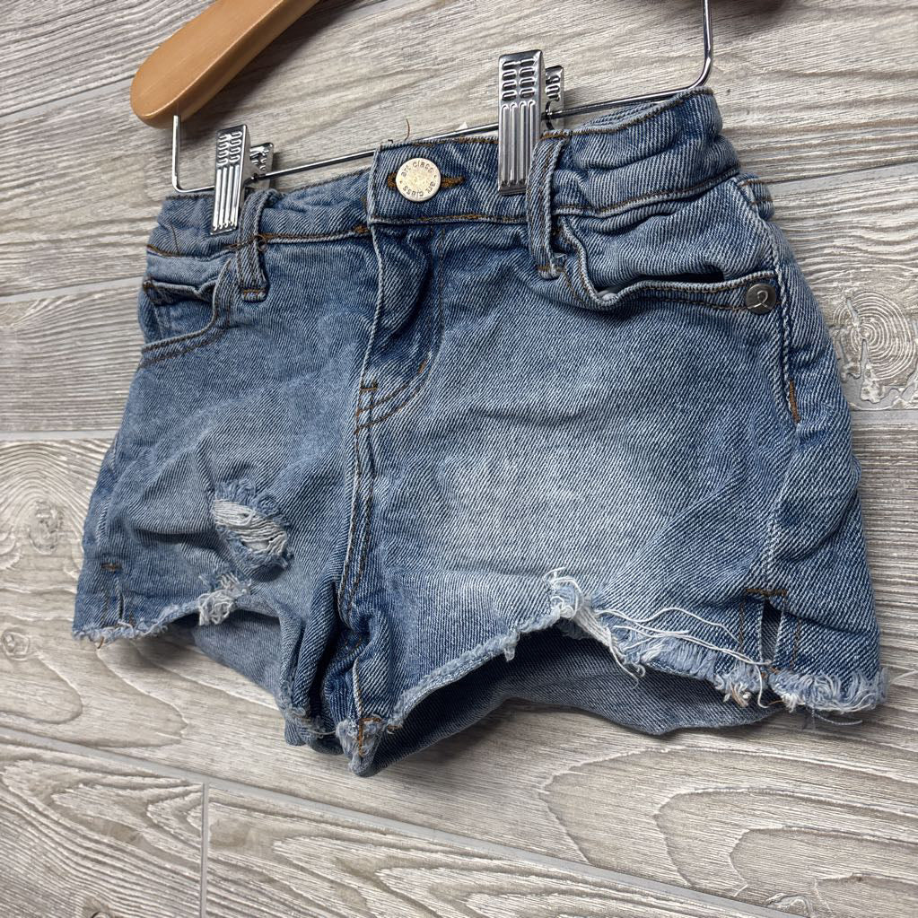 Distressed Denim Shorts 6-6X