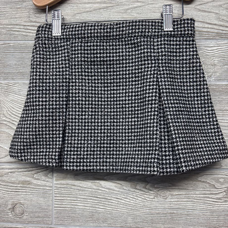Houndstooth Peacoat & Skirt Bows 4T
