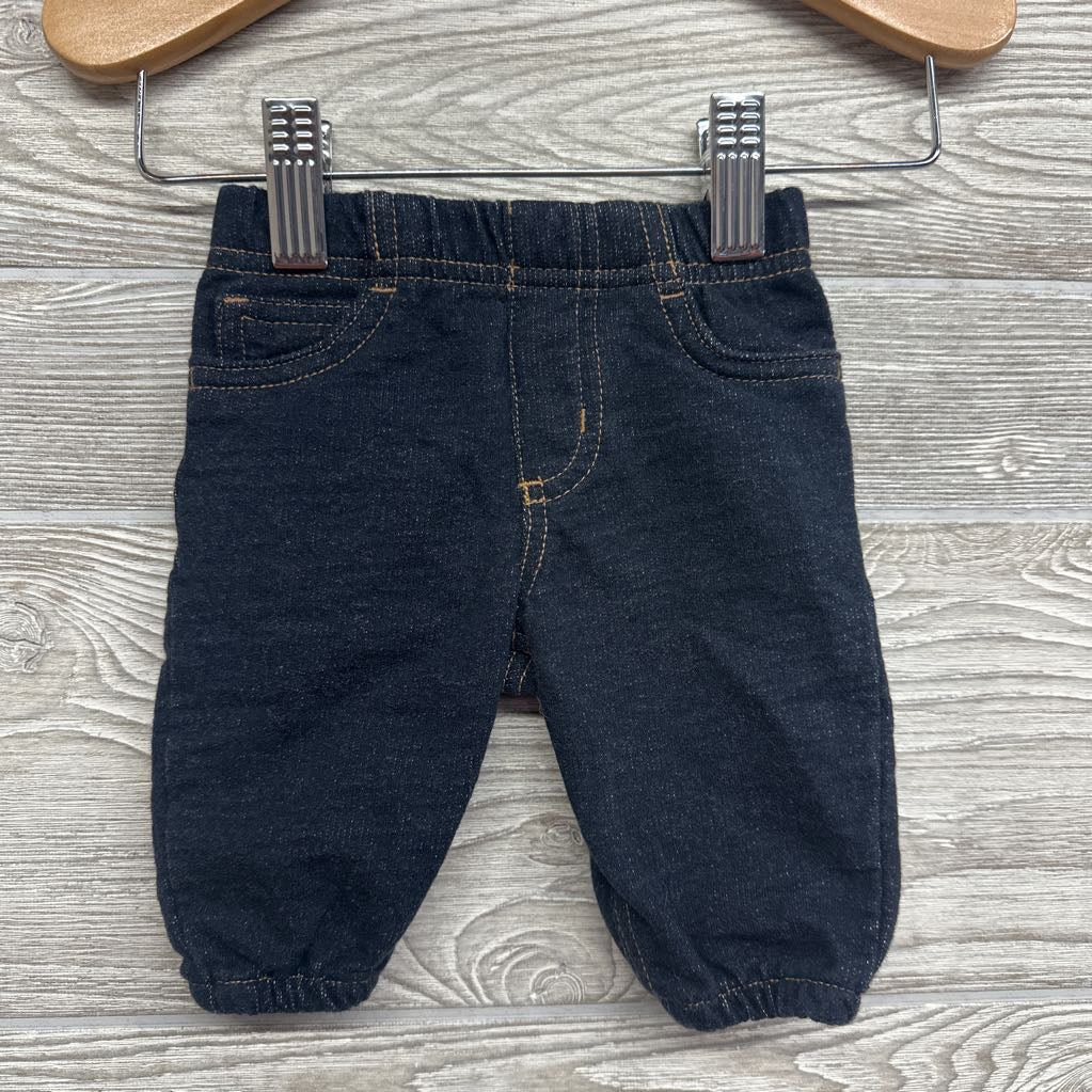 Knit Denim Joggers 3M