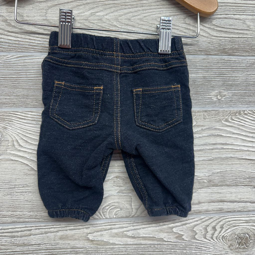 Knit Denim Joggers 3M