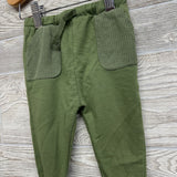 French Terry Joggers Ribbed Pockets 6-9M