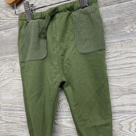 French Terry Joggers Ribbed Pockets 6-9M