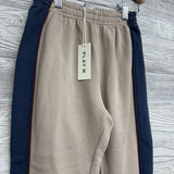 NEW Paneled Sweatpants Stone 4-5 *