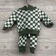 Hoodie & Joggers Checker 3-6M *