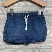 Chambray Drawstring Shorts 3T