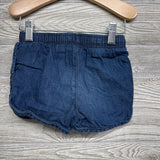 Chambray Drawstring Shorts 3T