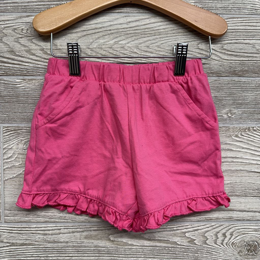Ruffle Trim Jersey Shorts 4T