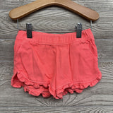 Pull On Ruffle Trim Shorts 4T