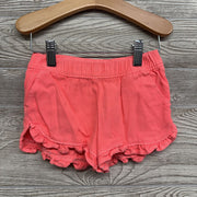 Pull On Ruffle Trim Shorts 4T