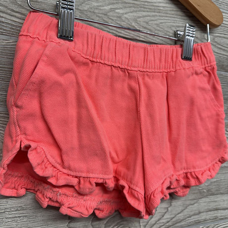 Pull On Ruffle Trim Shorts 4T