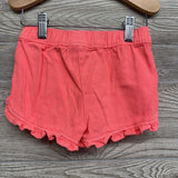 Pull On Ruffle Trim Shorts 4T
