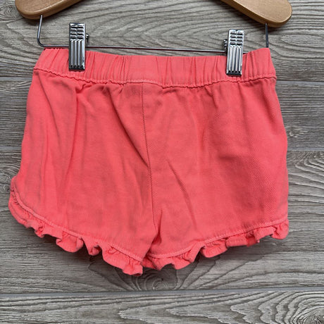 Pull On Ruffle Trim Shorts 4T