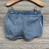 Chambray Drawstring Shorts 4T