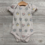 2 Pk Flutter Sleeve Bodysuits Minnie Mouse Dots 12M