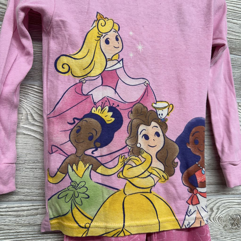 2 Pc LS PJs Princesses 5T