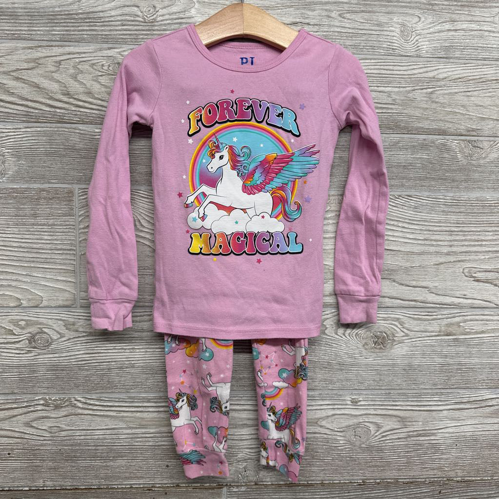 2 Pc LS PJs Forever Magical Unicorns 4
